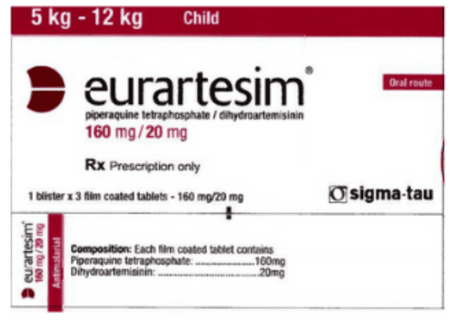 Uses of Eurartesim 160/20