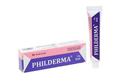 Uses of the drug Philderma