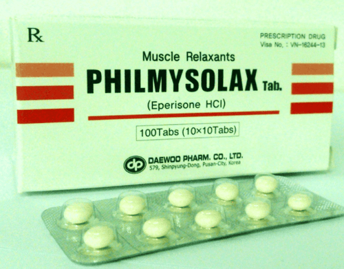 Uses of the drug Philmysolax