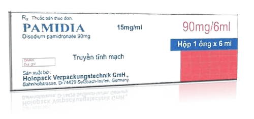 Công dụng thuốc Pamidia 90mg/6ml