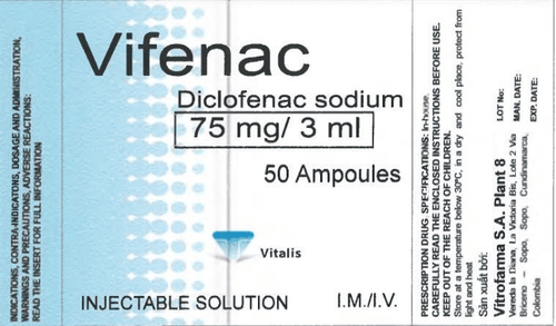 Uses of Vifenac 75mg/3ml