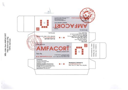 Uses of Amfacort