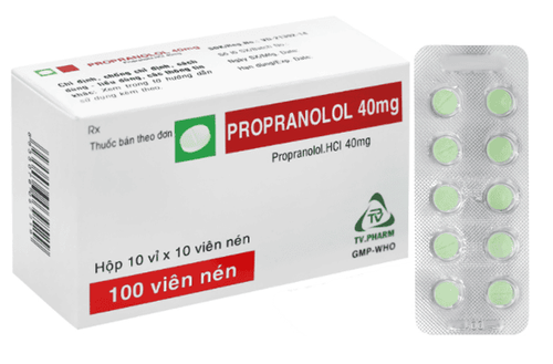 Lưu ý khi dùng thuốc propranolol 40mg điều trị u máu ở trẻ em