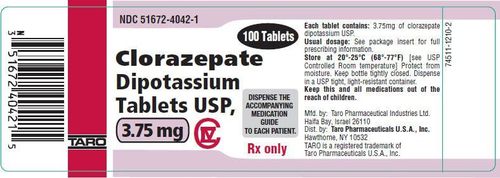 Uses of Clorazepate