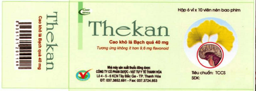 Công dụng thuốc Thekan