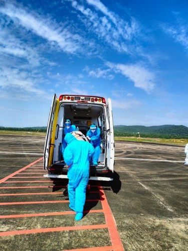 Vinmec Phu Quoc - The first medical unit to provide emergency transportation by helicopter