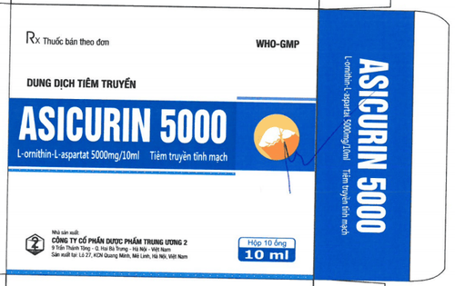 Công dụng thuốc Asicurin 5000