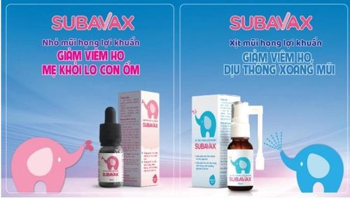 
Nhỏ và Xịt mũi họng lợi khuẩn Subavax giúp giảm nhẹ triệu chứng viêm đường hô hấp
