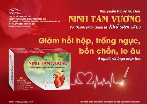 
Ninh Tâm Vương - Sản phẩm thảo dược dành cho người bị rối loạn nhịp tim
