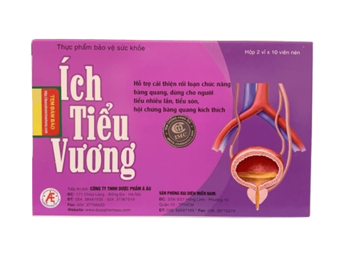 Ích Tiểu Vương - Hỗ trợ cải thiện tiểu són, tiểu rắt, bàng quang kích thích