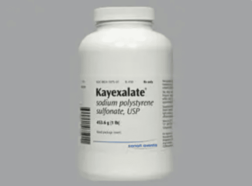 Tác dụng thuốc Kayexalate