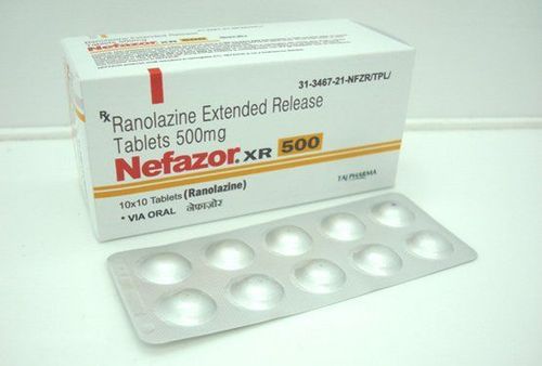 Thông tin về thuốc Ranolazine