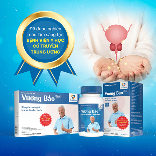 Vương Bảo là sản phẩm hàng đầu dành cho bệnh phì đại tuyến tiền liệt