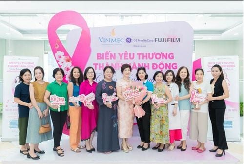 
Chiến dịch Pink Win do hệ thống y tế Vinmec thực hiện để tăng cường nhận thức về ung thư vú
