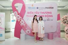 Fujifilm Vietnam in response to breast cancer awareness campaign with Vinmec